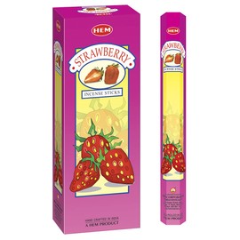 Strawberry - Box of Six 20 Gram Tubes - HEM Incense