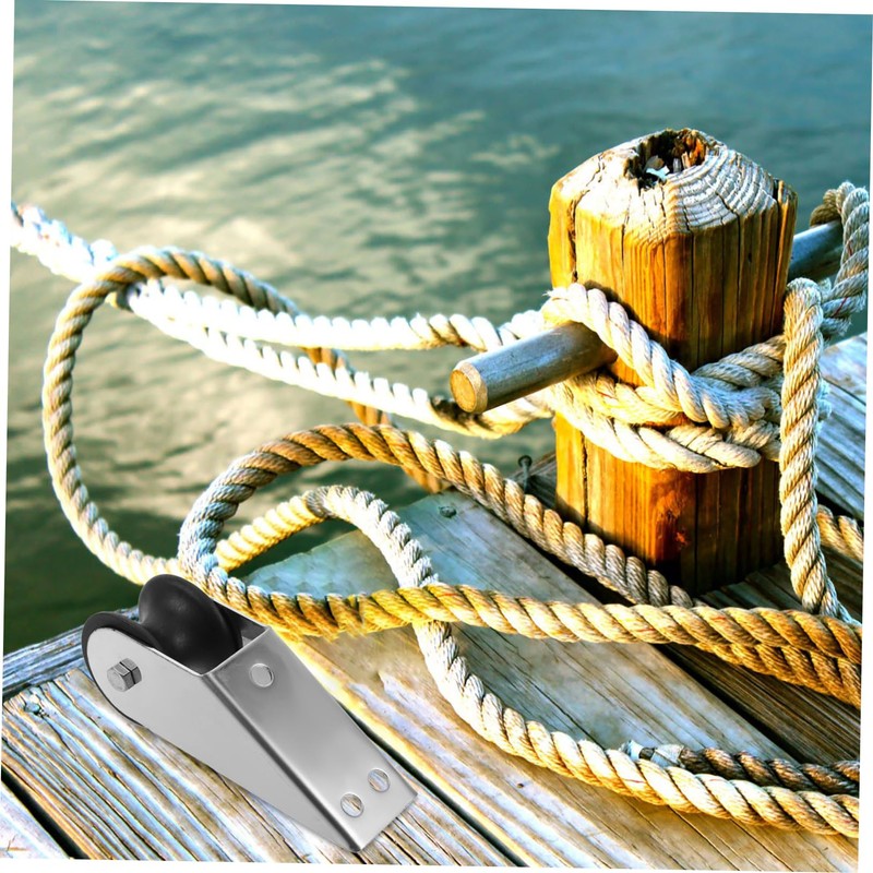 BESPORTBLE Boat Bow Roller Anchor Bracket Small Yacht Boat Anchor