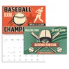 2026 Spiral-bound Wall Calendar (Baseball) - 12 Months Desktop/Wall Calendar/Planner
