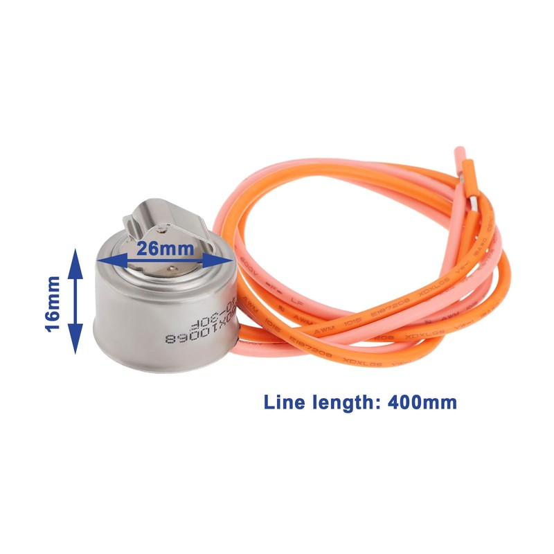Be In Your Mind 2-Piece Defrost Thermostat Limit Switch Compatible