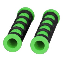 2Pcs Universal Motorcycle Brake Lever Cover Handle Silicone Sleeve Motorbike Bicycle Handles Grips Protection Accessories（Green）