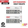 IOSAT Potassium Iodide Tablets Anti-Radiation - 130mg (14 Tablets each)