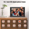 Aorpdd 10.1 Inch HD WiFi Digital Photo Frame, 16:10 Touchscreen