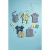 Mud Pie Boy Gingham Shortall; 3-6 Months
