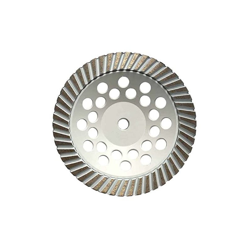 7" Grinding Wheels for Concrete, Granite, and Marble, #80/100 Grit,