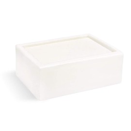 Crafter's Choice 2 Lb. Block Premium Shea Butter Melt & Pour Soap Base, White