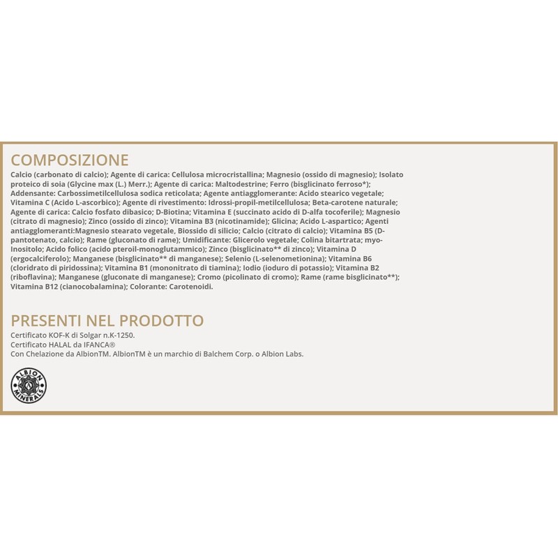 Solgar Neomam, 60 tavolette – Folato e micronutrienti per gravidanza