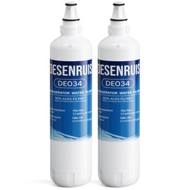 7012333 Compatible with Sub-Zero 7012333 Ice Maker Water Filter, Sub-ZeroUC-151, UC-15I, UC-15IO, UC-15IP, UC-15,UC-151P, Improves the Smell and Taste of Water, Pack of 2, By DESENRUIS