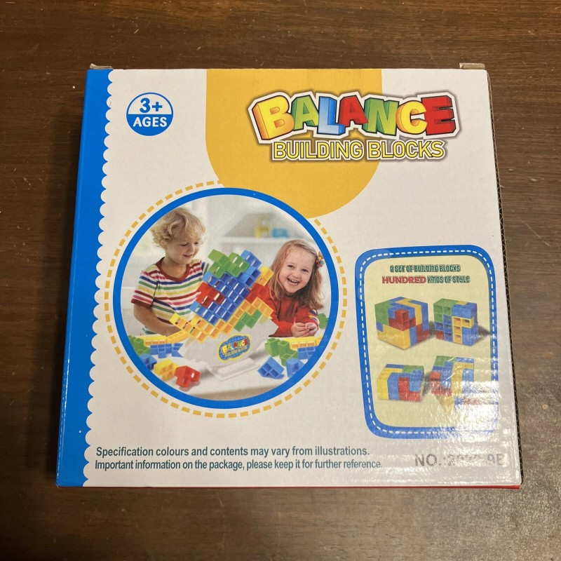 Andkok Balance Building Blocks Tower 48 Pieces