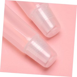 FRCOLOR 60pcs Refillable Transparent Lip Balm Tubes Leak Empty Makeup Containers for DIY Lip Gloss Hydrating Tint Portable Cosmetic Storage for Travel and Daily Use