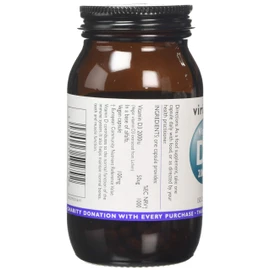 Viridian Vitamin D3 (Vegan) 2000iu Veg Caps 150