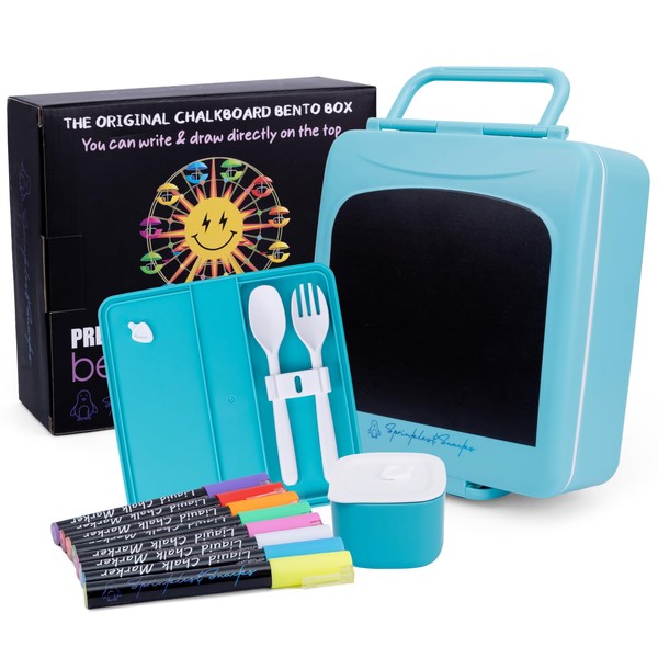 Chalkboard Kid Lunch Box for Girls & Boys - Leak-Proof