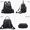 ALTOSY Genuine Leather Backpack for Women Small Convertible Backpack Purse