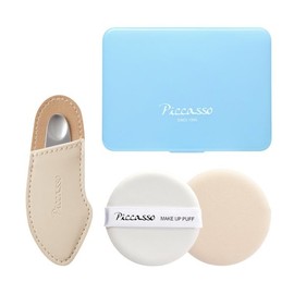 Picasso 피카소 투인원 베이스 세트 (투웨이 스파츌라+에어퍼프2p+케이스) Picasso Two-in-One Base Set (Two-Way Spatula + Air Puff 2p + Case)
