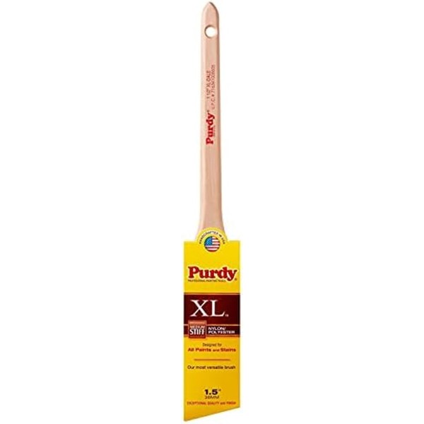 Purdy 144080315 XL Dale Nylon/Polyester Brush Angle Sash, Light Brown,