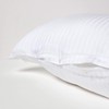 HOMESCAPES White Pure Egyptian Cotton V-Shape Pillowcase 330 TC 500