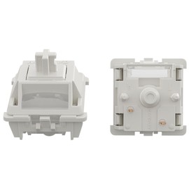 Gateron Smoothie Linear Keyboard Switch,5-pin 40gf Dual-Stage Spring Factory Pre-lubed Full POM Key Switches, for Mechanical Gaming Keyboards(72pcs)