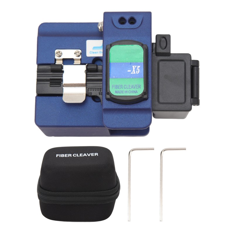 Optical Fiber Cleaver High Accuracy Automatic Return Fiber Cutter Cold