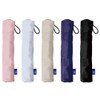 Nakatani AMANE Women's Folding Umbrella, Air+ Black, 834-006, Hand Opening,