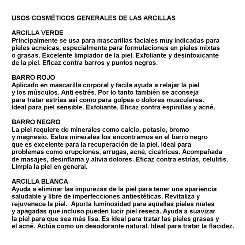 Mascarilla Kilos Arcilla Verde Roja