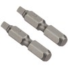 ANEX AKL-SB3033 Bit Square, Single Headed, For L-Shaped Adapters, #3