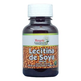 Lecitina De Soya 1200 Mg 100 Caps Margarita Naturalmente