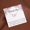 TGBJE Thank You For Showing Me With Love Necklace Baptism