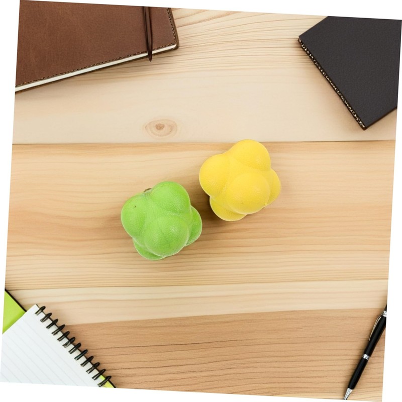 Kisangel 5PCS High Difficulty Rubber Training Balls for Agility Coordination