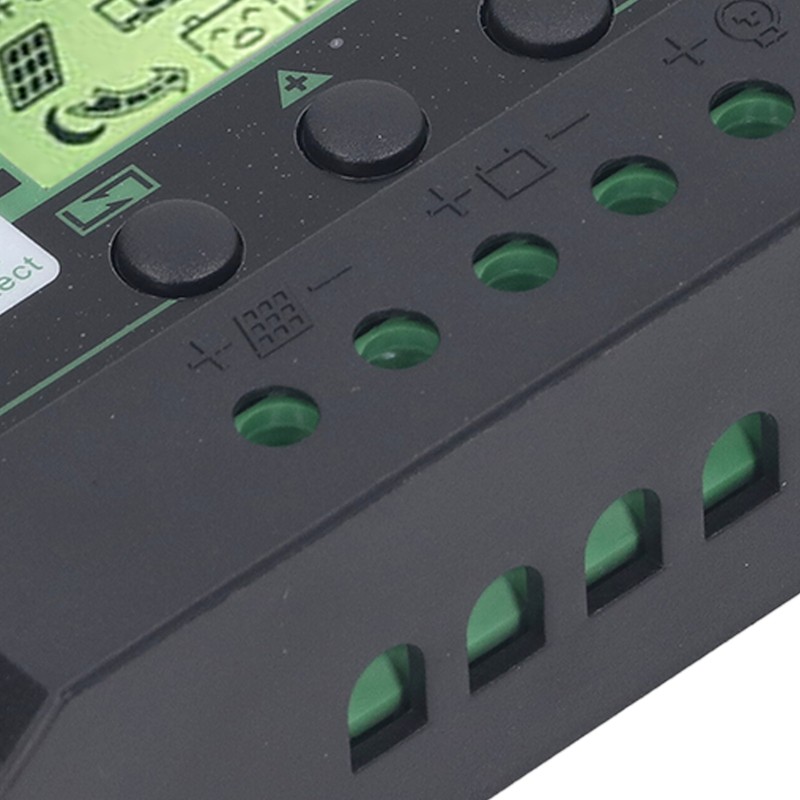 PWM Solar Charge Controller Regulator LCD Display for OPEN AGM