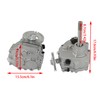 waltyotur Go Kart Forward Reverse Gearbox Kit Replacement for 2HP-13HP