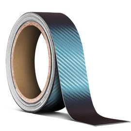 VViViD Chameleon Carbon Air-Release Adhesive Vinyl Pinstripe Tape Roll (1 Inch x 20ft)