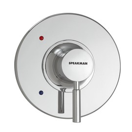 Speakman CPT-1000-UNI Retrofittable Shower Valve Trim Kit for Stylish Bathroom Dcor, 7.31 X 7.31 X 4.57, Polished Chrome
