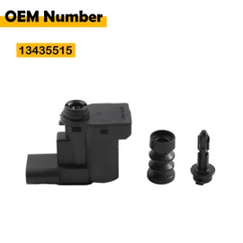 Etersec Fuel Tank Door Latch Actuator Kit w/Spring & Pin Compatible with 2016-2022 Jeep Renegade, 2017-2022 Compass, 2018-2022 Grand Commander, 2-Pin