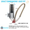 NR038KX DVTH-5310 HRG3080U HRG4808U Gas Range Oven Igniter Replacement