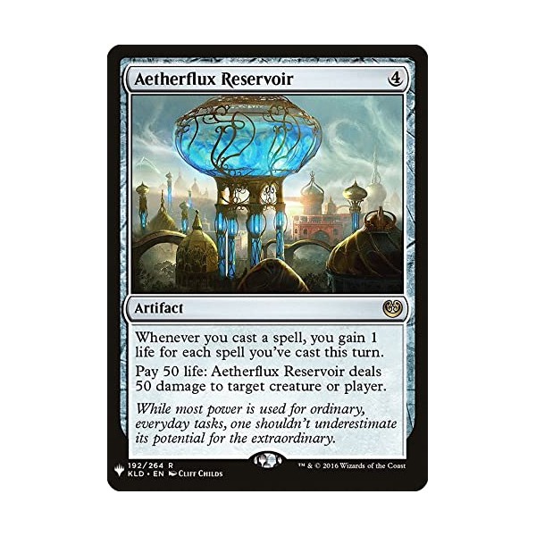Aetherflux Reservoir - Mystery Booster - Kaladesh.