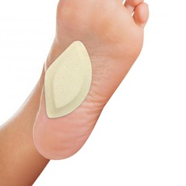 Premium Felt Foot Arch Support Pads - Shoe Inserts - 3 Pairs - 1/4"