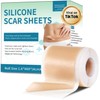 Silicone Scar Sheets, Silicone Scar Tape(1.6”x 60” Roll-1.5M), Silicone Scar