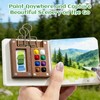 5 Pcs Mini Watercolour Paint Set Travel, Pocket Watercolour Travel