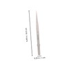 FOMIYES 2pcs Diamond Jewelry Pointy Precision Pointed Tip Bead Tong