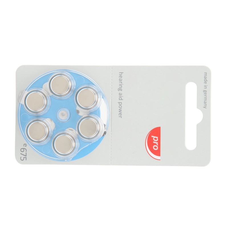 60pcs Long Lasting Power Sound Aid Batteries Zinc Air Hearing