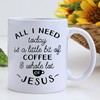 Acen Little Bit Whole Lot of Jesus Tasse, Keramik, 313