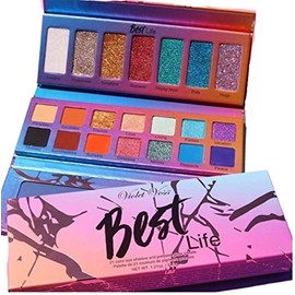 Violet Voss Best Life 21 Color Eyeshadow and Pressed Glitter Palette