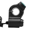 Electric Bike Throttle Grip Kit Speed Handlebars with Blue Font