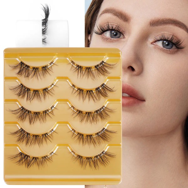 Material Para Pestanas Mink De Visón 3d Maquillaje Hipoalergenico De