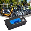 LCD Multifunction Monitor Display Digital Battery Capacity Voltage Meter Blue