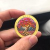 Pink Tree of Life Sobriety Coin | Through Struggles AA