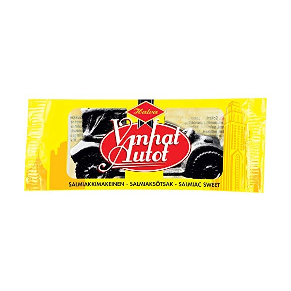 Halva Vanhat Autot Salmiakki Liquorice 30 Pack of 15 g