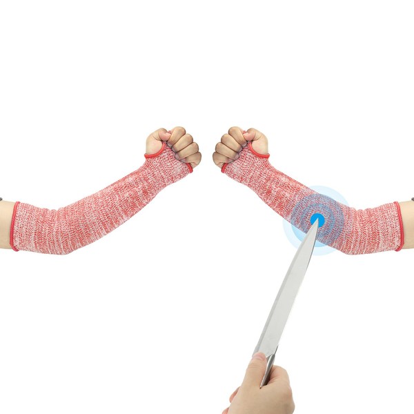 PATIKIL 16 Inch Cut Resistant Sleeve, 1 Pair Arm Safety