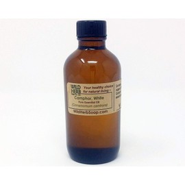 White Camphor Essential Oil (CAM01) sourced from a USDA and ISO 9001 Certified Organic Supplier