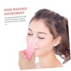 Minkissy Lightweight Portable 2-pronged Nose Scrapers Face Tool Firming Facial